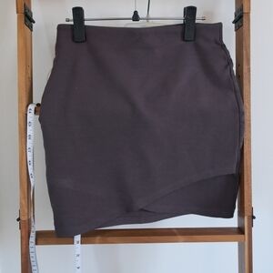 Sunday Best Charcoal Mini Skirt